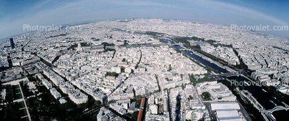 River Seine, Panorama, skyline, cityscape