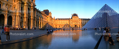 The Louvre, Fine Art Museum, Panorama
