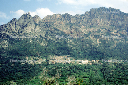 Mountain, village