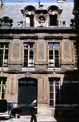 #5 Rue Payenne, Temple of the Religion of Humanity, May 1959, 1950s