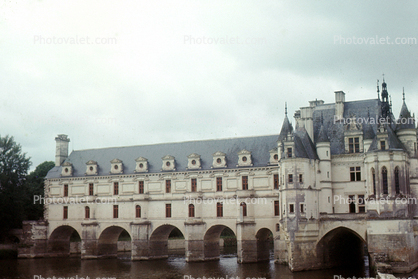 Ch?teau de Chenonceau, River Cher, Indre-et-Loire, Loire Valley, Chateau