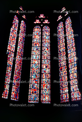 Stained Glass Windows, Cathedral Basilica of Our Lady of Amiens