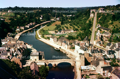 Village, Bridge, River, Houses, Canal, Bucolic