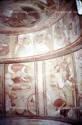 Fresco, Church, Cathedral, Interior, Inside