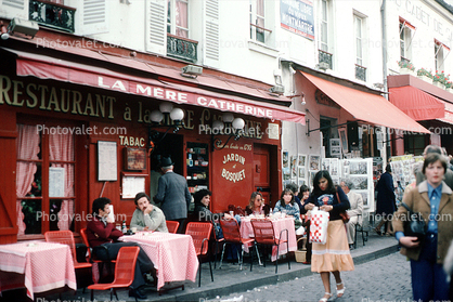 Curb, La Mere Catherine, Sidewalk Cafe, September 1971