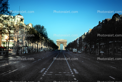 Champs-Elysees, May 1978