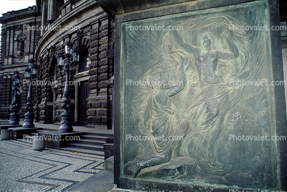 bas-relief, Semper Opera House, Dresden