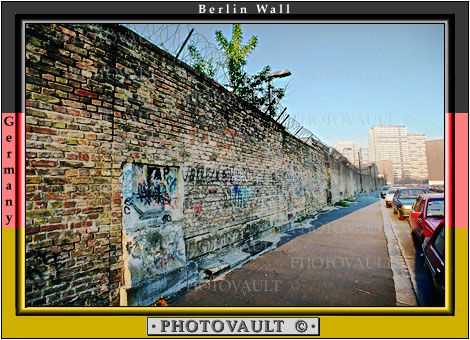 Barbed Wire, Brick, the Wall, Berlin