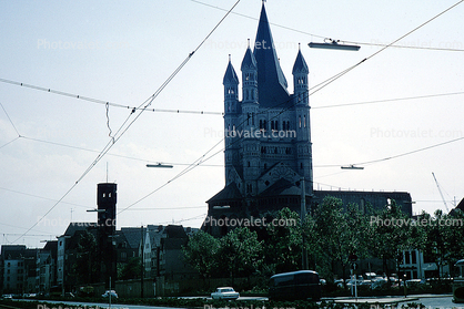 Cologne Dom, K?ln, Cologne, North Rhine-Westphalia, 1950s