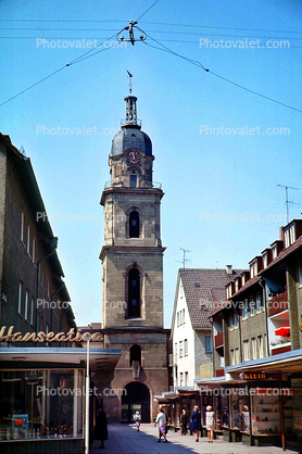 Heidelberg, Tower, 1950s