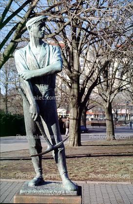 Berlin, sculpture, statue