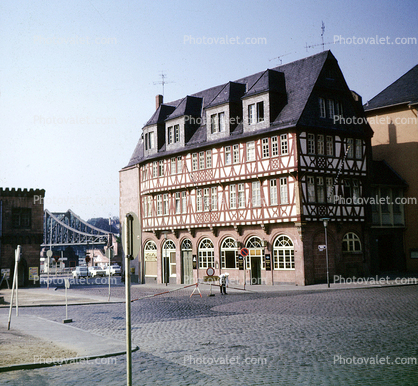 Unique Building, Home, Cobblestone