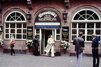Haus Wertheym, Berlin, October 1978, 1970s