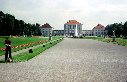 Nymphenburg Castle, Schlo? Nymphenberg, Munich, June 1979