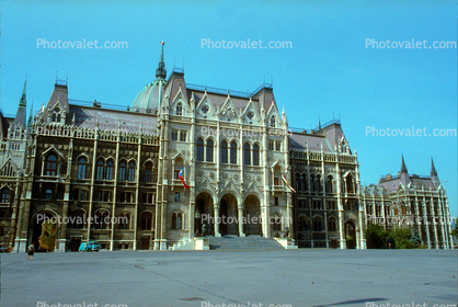 Parliament Building, Budapest, landmark, Danube River, legislative building