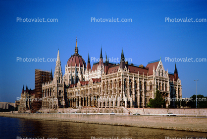 Parliament Building, Danube River, Budapest, legislative building, landmark