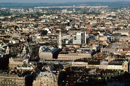 Cityscape, Skyline, Buildings, Budapest