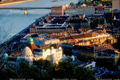 Buildings along the Danube River, Budapest