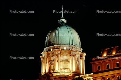 Dome, Buda Castle, Budavari Palota, Building, Budapest