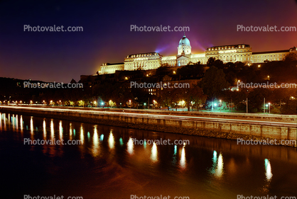 Danube River, Buda Castle, Budavari Palota, Building, Budapest