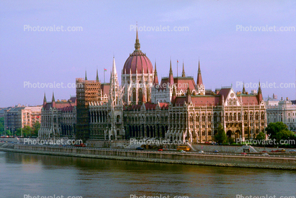 Parliament Building, Danube River, Budapest, landmark, legislative building