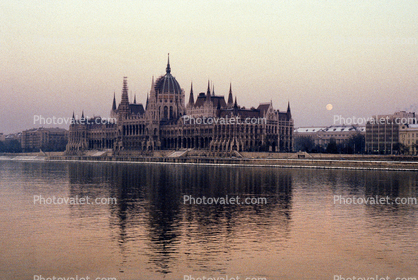 Parliament Building, Danube River, Budapest, famous landmark, legislative building