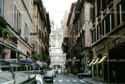 Building, Crosswalk, Street, Cars, Rome