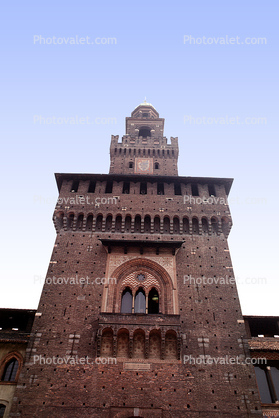 Tower Entrance to Castello Sforzesco