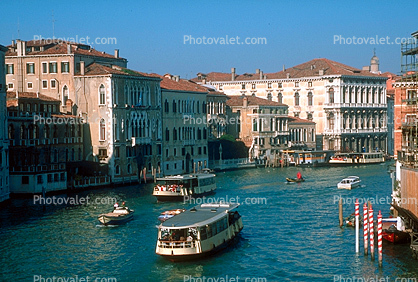 Excursion Boats in Grand Canal