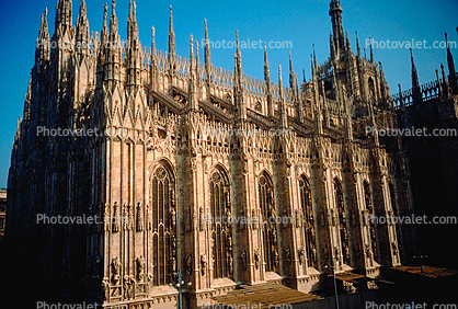 Milan Cathedral (Italian: Duomo di Milano), spires