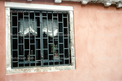 Window bars, frame, Venice