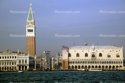 St Mark's Campanile, Doge's Palace, Venice, Bell Tower