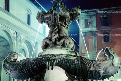 Fountain on Santissima Annunziata Square, Florence