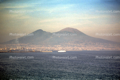 Mount Vesuvius, Harbor, city, Naples