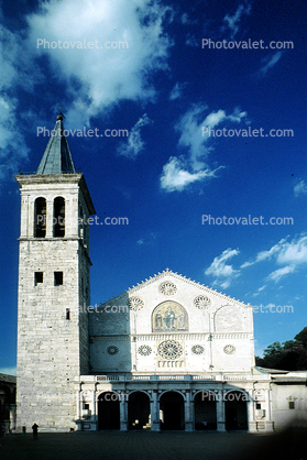 Bell Tower, Spoleto, Campenile, Perugia, Umbria