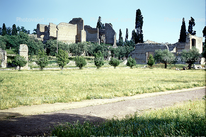 Ruins, buildings, gardens