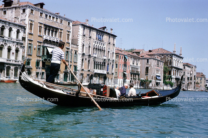 Gondola, Grand Canal, Waterway, Canal