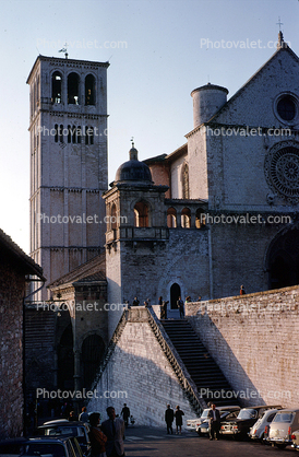 Church, Cathedral, bell tower, building, Assisi