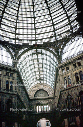 Galleria, building, dome, glass