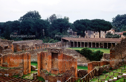 Ruins, Columns, walls