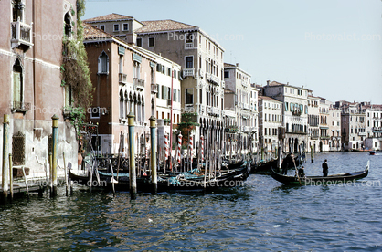 Gondola, Venice, Waterway, Grand Canal