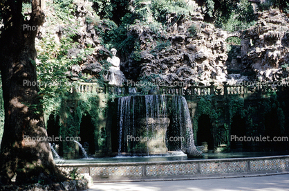 gardens of the Villa d'Este at Tivoli