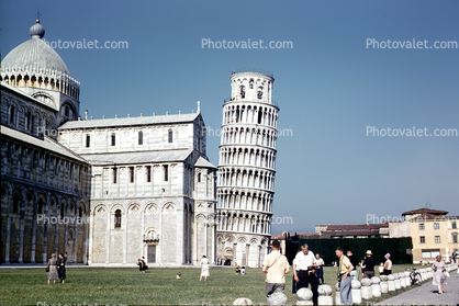 Leaning Tower of Pisa, June 1961