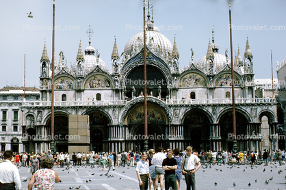 Saint Mark's Square, Venice, July 1968, 1960s
