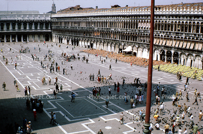 Piazzetta San Marco, buildings, July 1968, 1960s