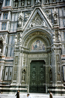 Door, Entrance, Entryway, Church, Cathedral, Florence