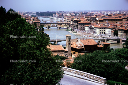 Arno River, Ponte Veccio Bridge, Florence