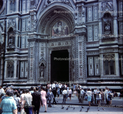 Florence, Door, Entryway, Church, Cathedral