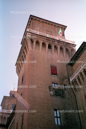 Tower, building, Ferarra