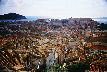 Dubrovnik, Adriatic Sea, Dubrovnick, 1950s